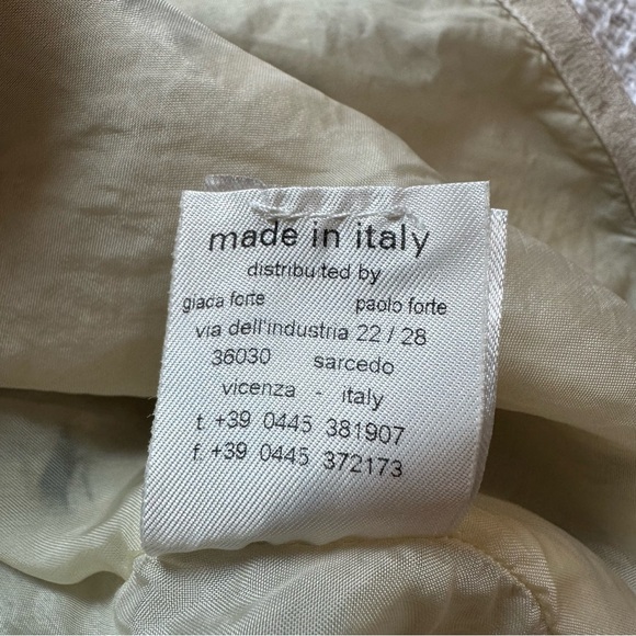 Forte Forte Le Sete Ritrovate 100% silk skirt women’s size small made in Italy - Picture 10 of 11